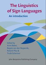 Linguistics of Sign Languages