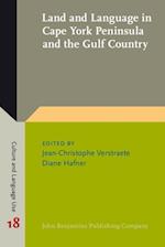 Land and Language in Cape York Peninsula and the Gulf Country