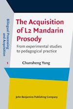 Acquisition of L2 Mandarin Prosody