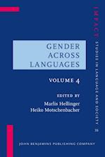 Gender Across Languages