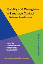Stability and Divergence in Language Contact