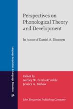 Perspectives on Phonological Theory and Development