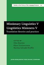 Missionary Linguistics V / Linguistica Misionera V