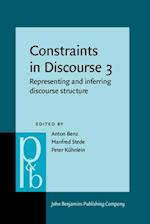 Constraints in Discourse 3