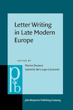 Letter Writing in Late Modern Europe