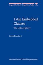Latin Embedded Clauses