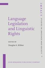 Language Legislation and Linguistic Rights