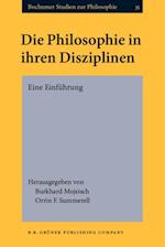 Die Philosophie in ihren Disziplinen