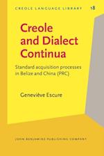 Creole and Dialect Continua