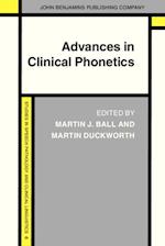 Advances in Clinical Phonetics