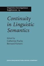 Continuity in Linguistic Semantics