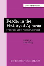 Reader in the History of Aphasia