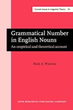 Grammatical Number in English Nouns