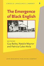 Emergence of Black English