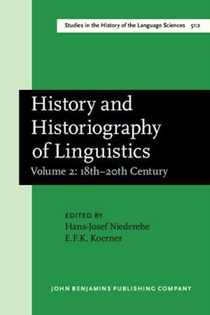 History and Historiography of Linguistics