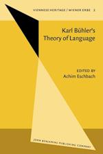 Karl Buhler's Theory of Language/Karl Buhlers Sprachtheorie
