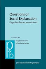 Questions on Social Explanation