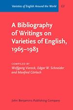 Bibliography of Writings on Varieties of English, 1965-1983