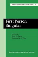 First Person Singular