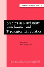 Studies in Diachronic, Synchronic, and Typological Linguistics