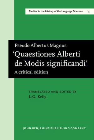 'Quaestiones Alberti de Modis significandi.'