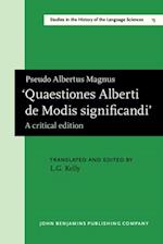 'Quaestiones Alberti de Modis significandi.'