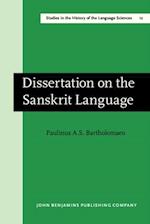 Dissertation on the Sanskrit Language