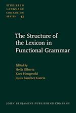 Structure of the Lexicon in Functional Grammar