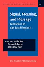 Signal, Meaning, and Message