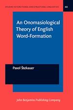 Onomasiological Theory of English Word-Formation