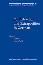 On Extraction and Extraposition in German