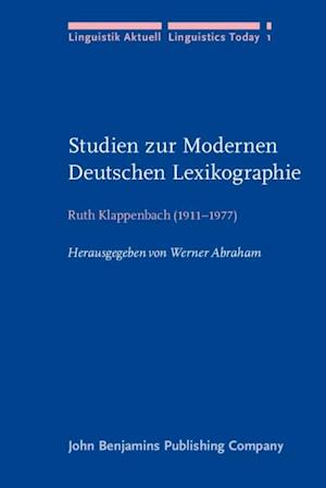 Studien zur Modernen Deutschen Lexikographie