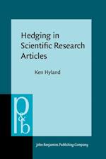 Hedging in Scientific Research Articles