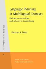 Language Planning in Multilingual Contexts
