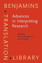 Advances in Interpreting Research