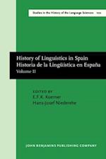 History of Linguistics in Spain/Historia de la Linguistica en Espana