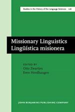 Missionary Linguistics/Linguistica misionera