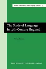 Study of Language in 17th-Century England