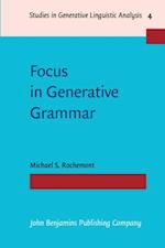 Focus in Generative Grammar