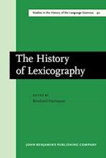 History of Lexicography