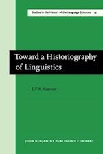 Toward a Historiography of Linguistics