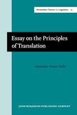 Essay on the Principles of Translation (3rd rev. ed., 1813)