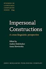 Impersonal Constructions