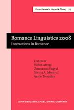 Romance Linguistics 2008