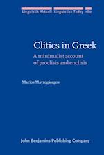 Clitics in Greek