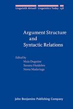 Argument Structure and Syntactic Relations