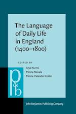Language of Daily Life in England (1400-1800)