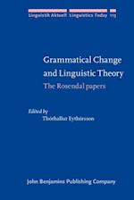 Grammatical Change and Linguistic Theory