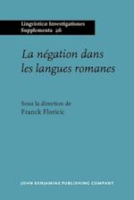 La négation dans les langues romanes