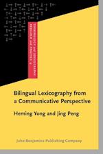Bilingual Lexicography from a Communicative Perspective